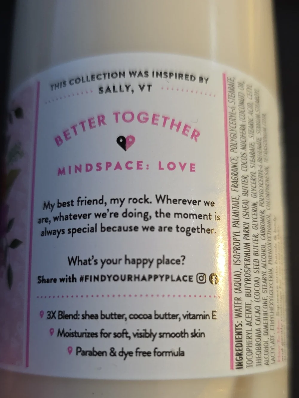 Wrapped in Your Arms Blush Rose & Magnolia Body Lotion -